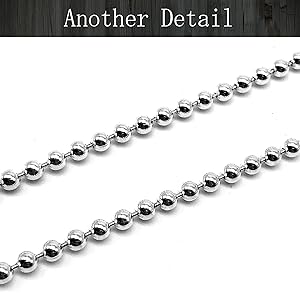 ALZUNI 太めボールチェーンネックレス　シルバー925 Amazon | ALZUNI アルズニ シルバー ネックレスチェーン ボール