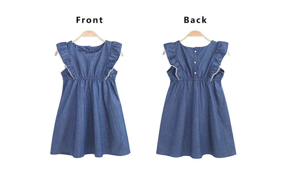 girls dress short sleeve