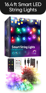 waterproof outdoor string lights