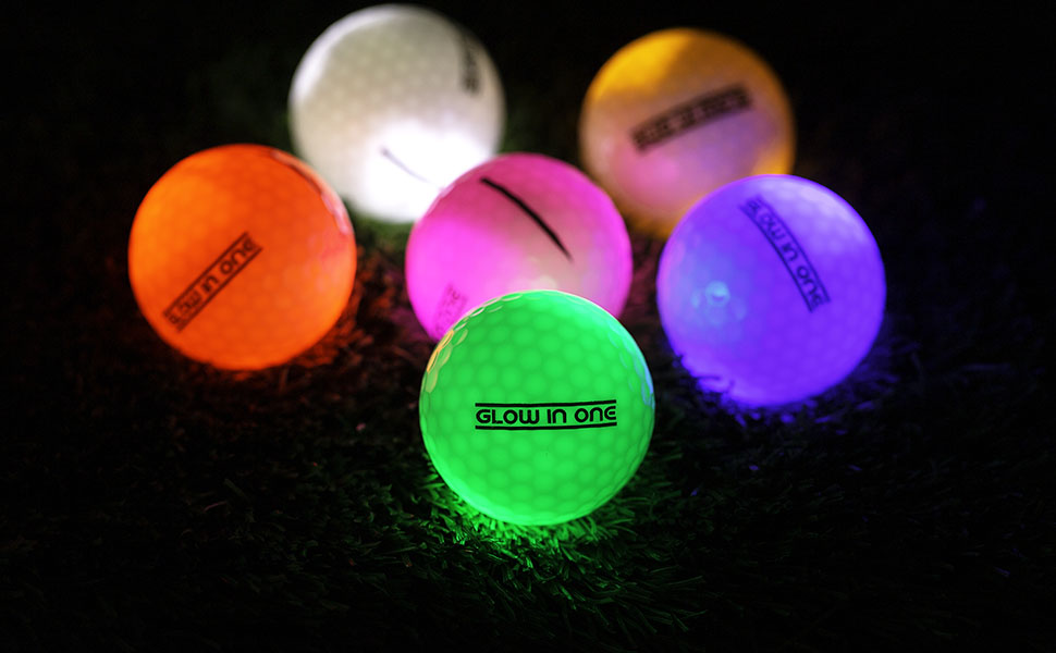 GLOW IN THE DARK LED BALLS