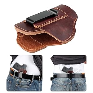 ホルスター レザー製 [45 S&W] Amazon.co.jp: 新しいBarsonyブラックレザークロスハーネス