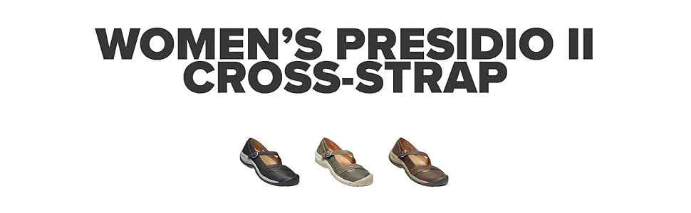 keen women's presidio ii cross strap