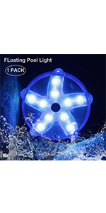Floating pool light