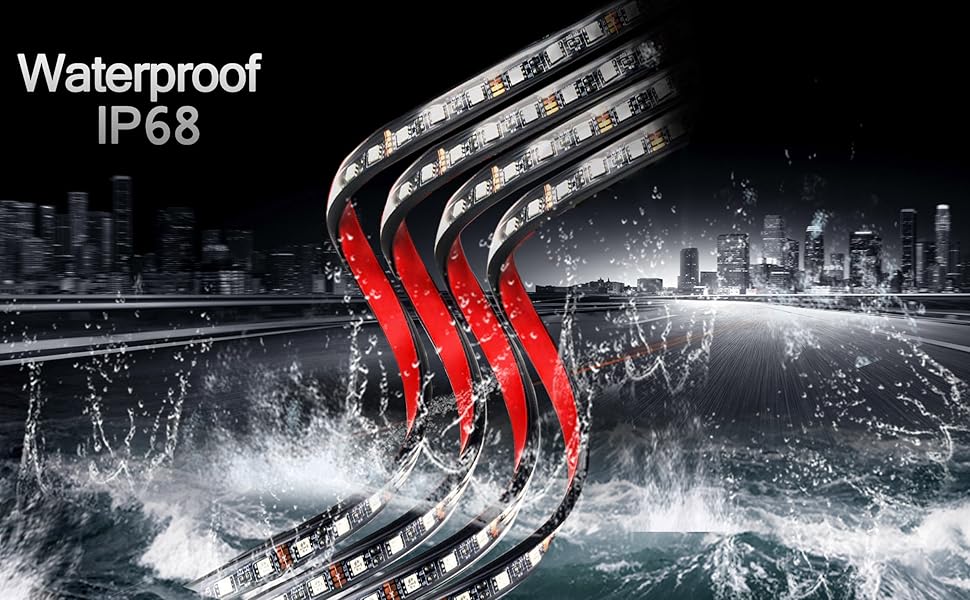waterproof car underglow lights