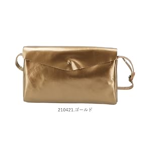 Encachette アンキャシェットレザーポーチショルダーLブラウン Encachette アンキャシェット レザーポーチショルダー L バッグ