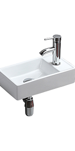 【小型洗面器】壁付け型 ミニ洗面ボウル 陶器製 手洗い器 バルコニーや浴室用 Amazon.co.jp: 小型洗面ボウル 壁掛け 洗面台 手洗いボウル 手洗