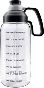 people water bottle,infuser water bottle 64 oz,64 oz insulated water bottle straw,water jug cover