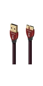 オーディオクエスト audioquest Cinnamon 3.0 MicroB AudioQuest 0.75m Cinnamon USB-A 3.0 > Micro B 3.0 High