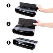 Beige car seat pocke