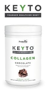 keyto collagen mct oil powder hydrolyzed peptides protein powder keto diet 