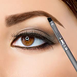 Hoek Dunnere Mascara Clump Verwijdering ogen schuine schaduw taps toelopende vegan geborsteld gebogen vouw tint shader