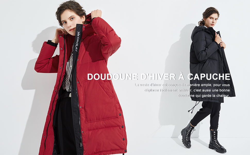 doudoune légère femme capuche