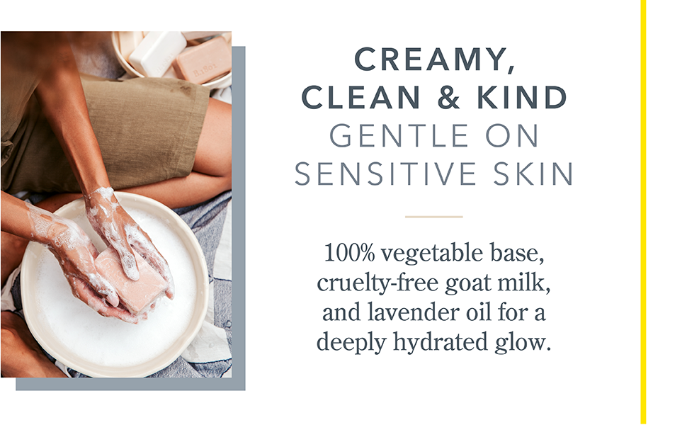 Creamy clean and kind with a vegetable base 