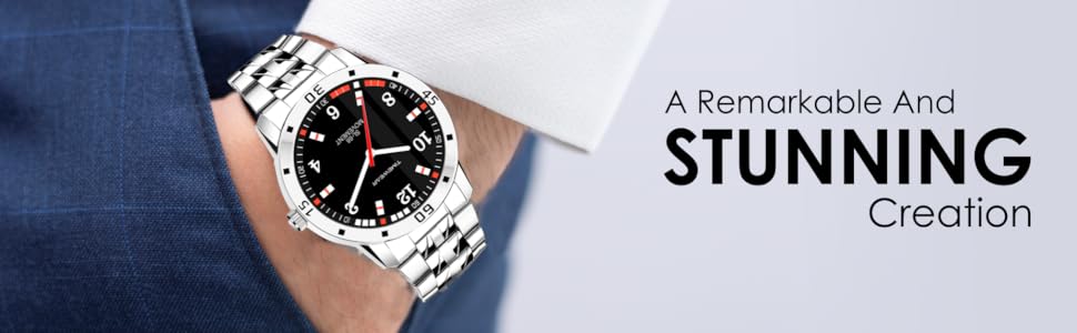 TIMEWEAR Analog Black Number Dial Stainless Steel Strap Watch SPN-FOR1P
