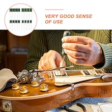 Amazon | GREENADSCAPE 16個ギター トーン コンデンサー 電吉他