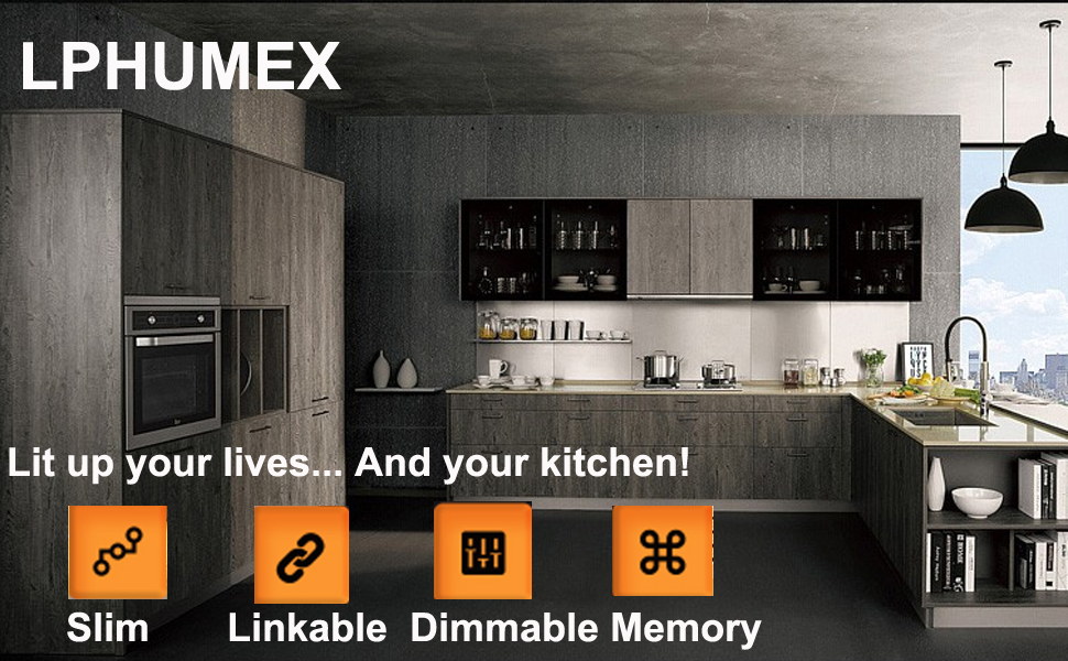 Led Under Lights Plug in, Natural White 4000K 3pcs 12 inch LED