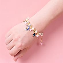 Charm smaltato a forma di cuore rosa