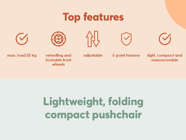 Sport Pushchair Top Features