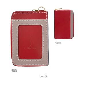 Amazon | IC乗車券2枚使い分け ファスナーポケット付きパス