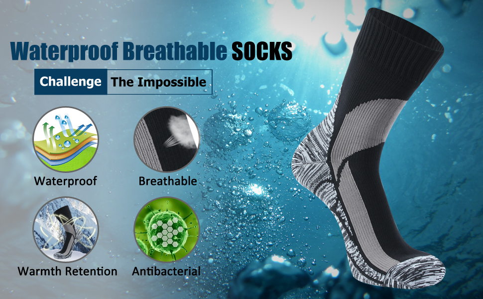 crosspoint waterproof socks