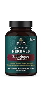 Ancient Herbals Elderberry + Probiotics