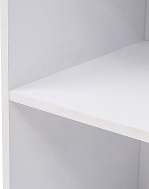 WOLTU Bookcases Book Shelf Cube Storage Units Wood Storage Shelves For Bedroom Oak 60 Cm 15 fd