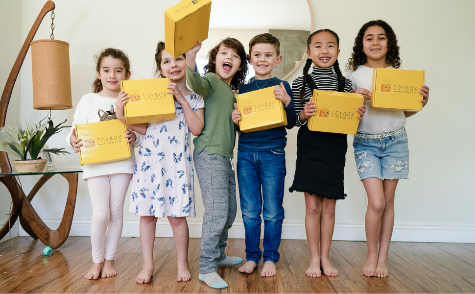 Toy Box Monthly Kids Toy Subscription Box. Receive 46