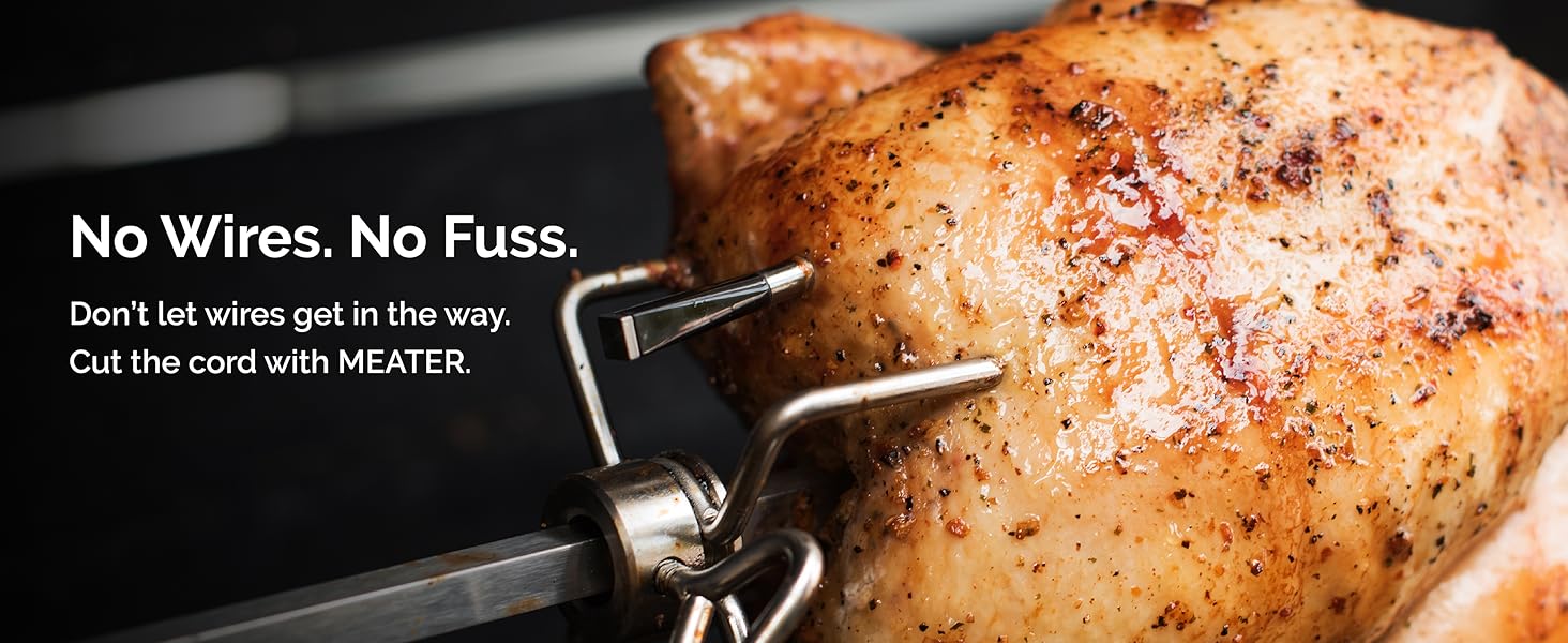 MEATER Plus 50m Long Range Smart Wireless Meat Thermometer for The