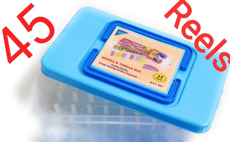 90 Degree 100 Reel Embroidery Thread Box Set for Sewing Machine Sewing