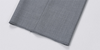 unhemmed pants
