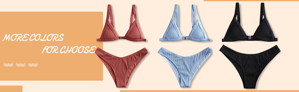 two piece bathing suit