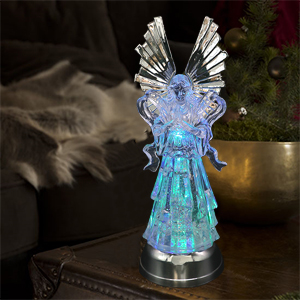 Lighted Angel Lantern