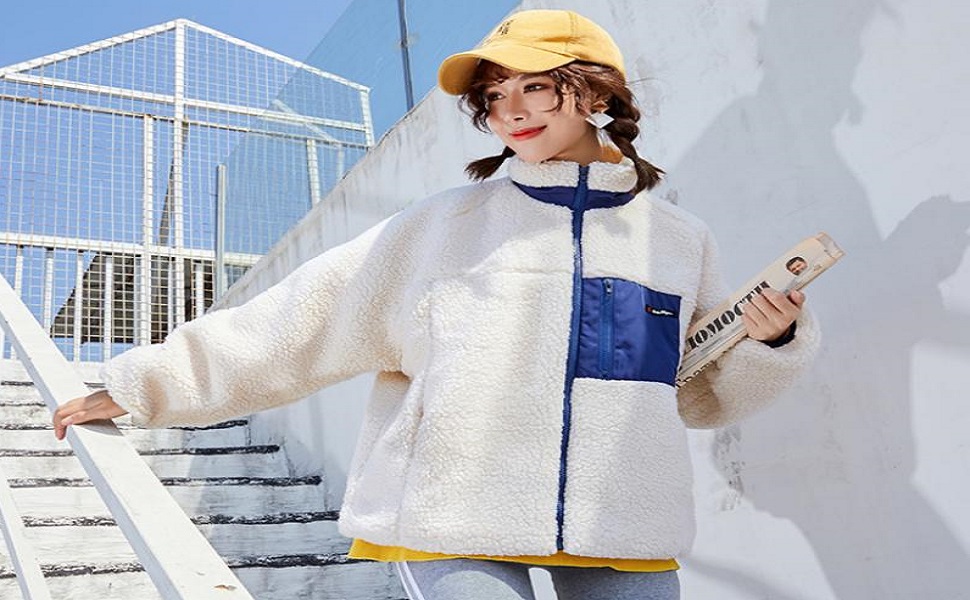 Oversized Boa Jacket