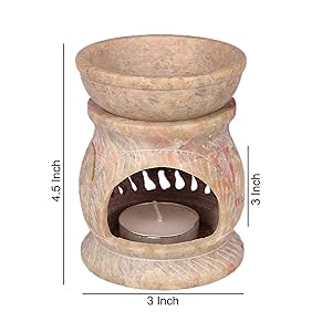 Marble aroma burner
