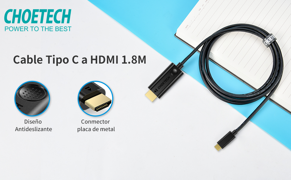 CABLE USB C a HDMI