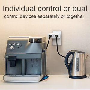 Control Independently or Together