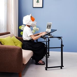 【最終値下げ】ベッドテーブル パソコンデスク 介護用テーブル 液タブ作業台 机 最終値下げ】ベッドテーブル パソコンデスク 介護用テーブル 液