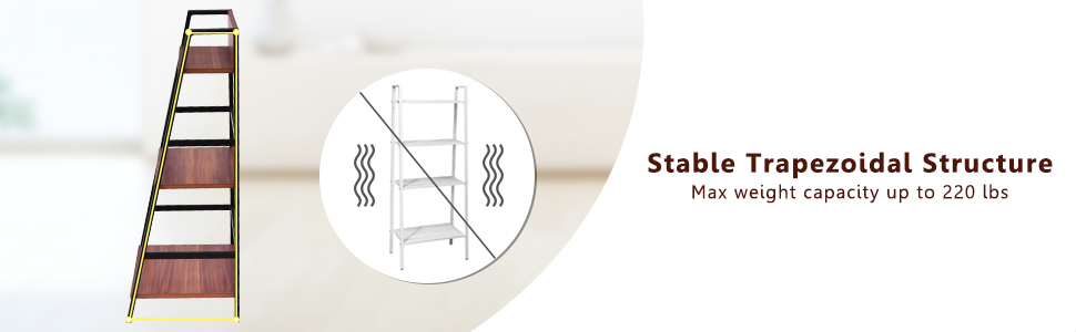 3-tier ladder shelf