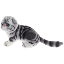 Amazon.co.jp: Totority ぶち猫ぬいぐるみ ぬいぐるみ猫の人形