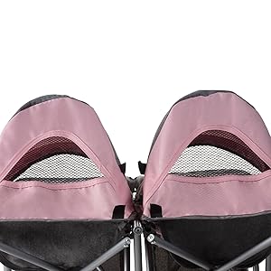 pushchair hoods with windows