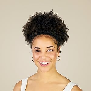 Amazon Com Snappee Snap Off No Crease Hair Ties Black
