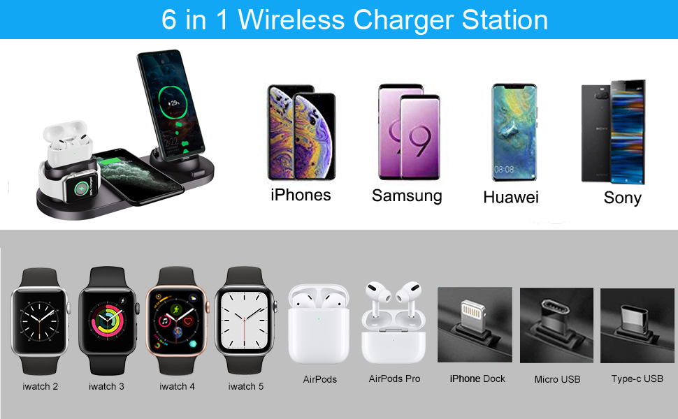 iphone charging station