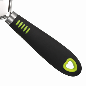 Anti-slip ergonomic rubber handle can provide a secure grip