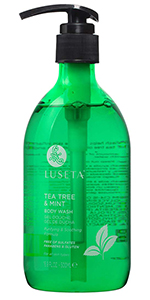 Tea Tree body wash men body wash for sensitive skin Body Wash with Mint shower gel