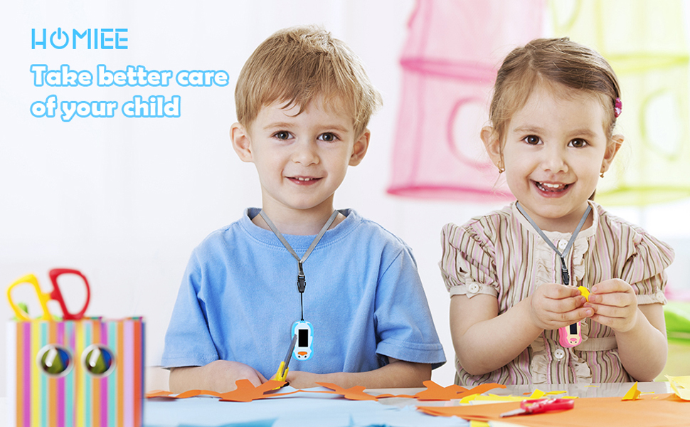 Child Pulse Oximeter, HOMIEE Fingertip Pulse Oximeter for Baby and Kids