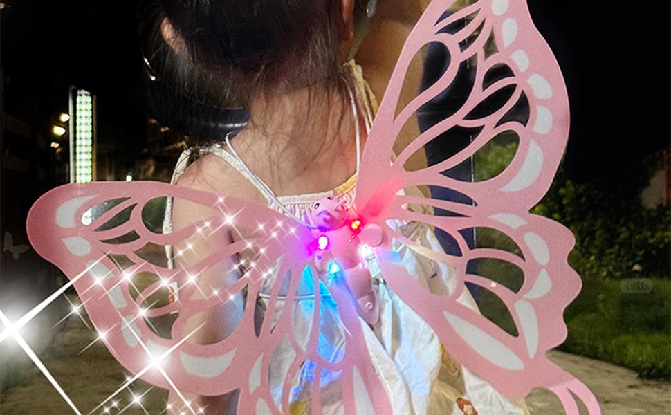 Amazon.co.jp: ライトアップ蝶の羽、光る蝶の羽 | 妖精の羽をドレス Amazon.co.jp: ライトアップ蝶の羽、光る蝶の羽 | 妖精の羽をドレス