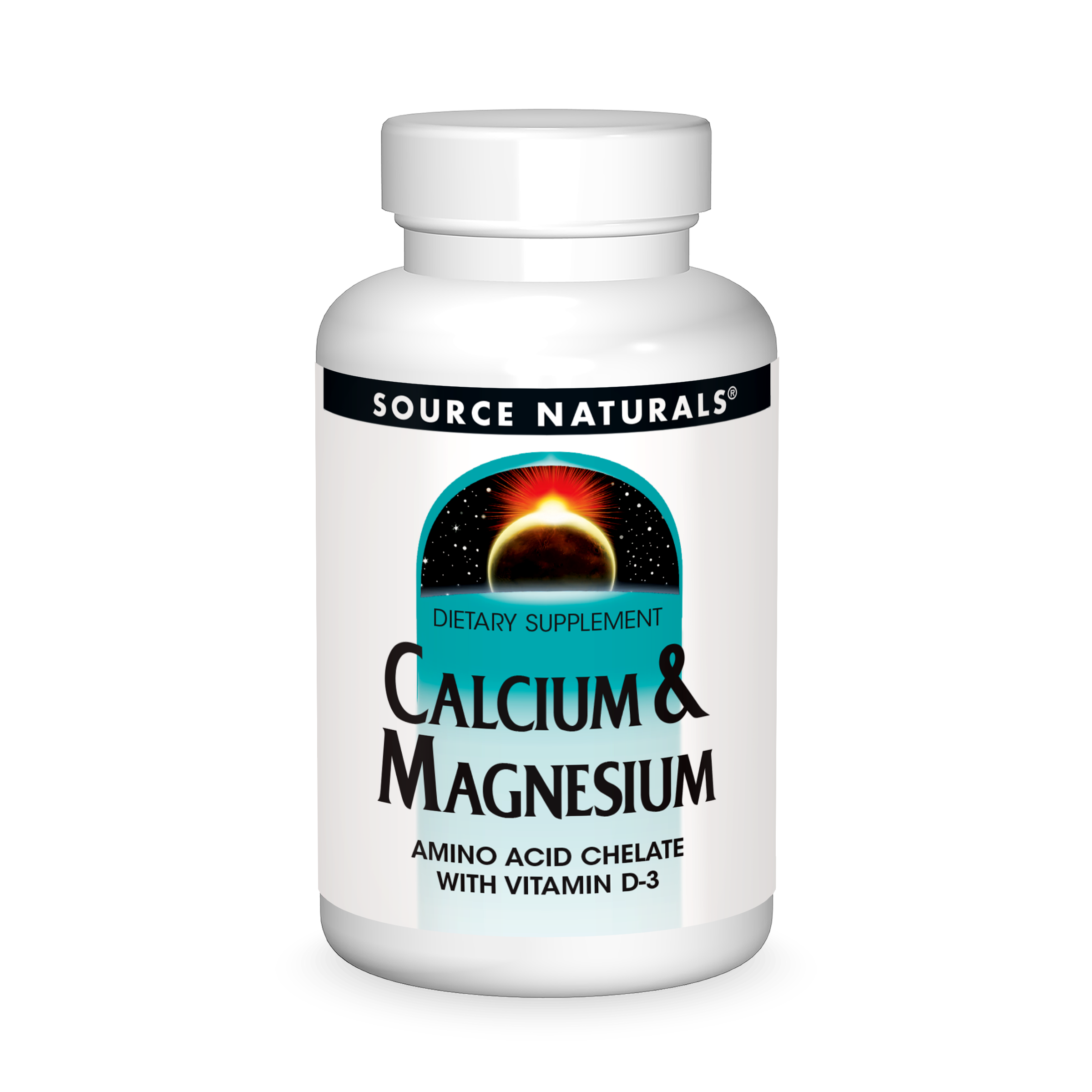 Source Naturals Calcium & Magnesium, 300 MG - 250 Tablets