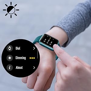 YONMIG Reloj Inteligente Mujer y Hombre, Smartwatch Impermeable ...