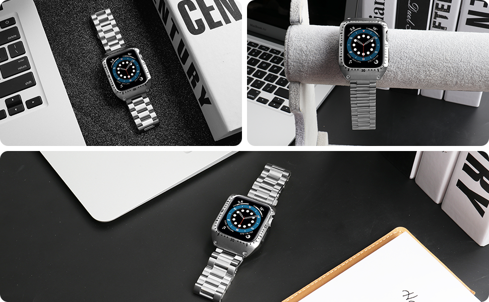 HATALKIN Compatible with Apple Watch Series 6 5 4 44mm Band