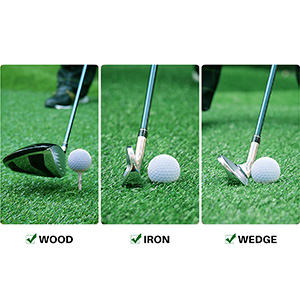 Golf mat commercial hitting turf practice driving premium turf backyard home use indoor outdoor chip